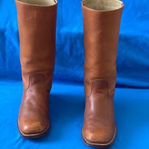 AUTH FRYE Classic CAMPUS 14L Leather Boots sz 10